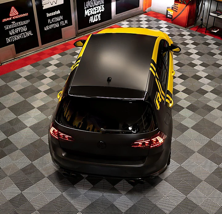VW Golf 7 R, Folierung, Bild 3