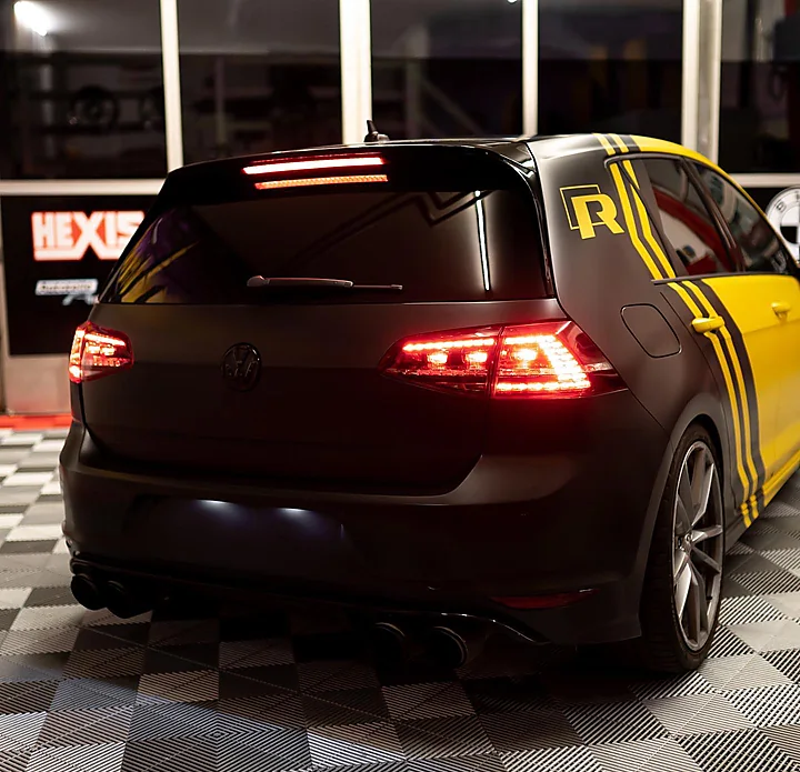 VW Golf 7 R, Folierung, Bild 4