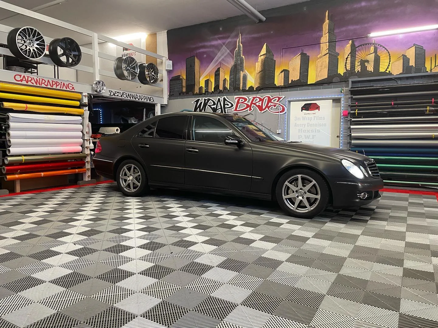 Mercedes-Benz E-Klasse, Folierung