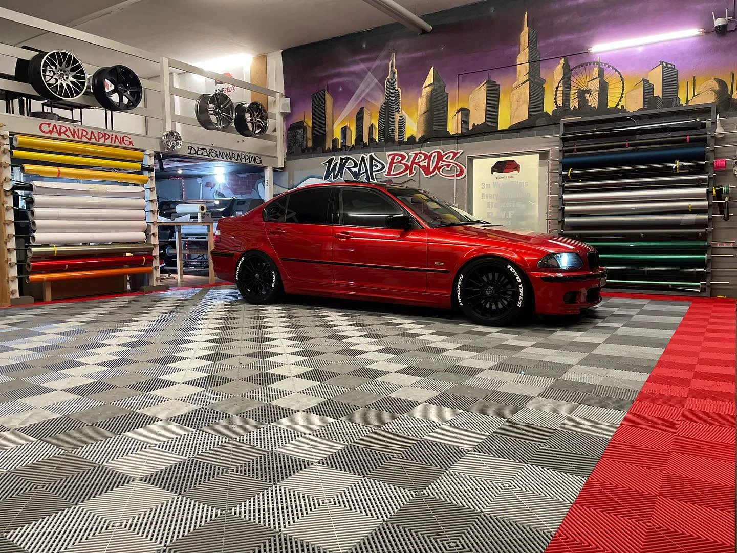 BMW E46 330, Folierung