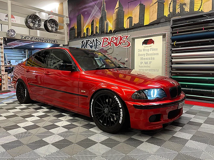 BMW E46 330, Folierung, Bild 1