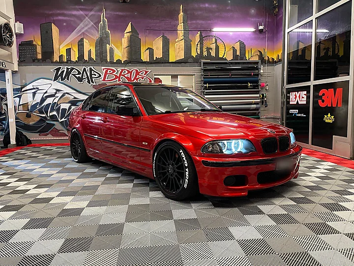 BMW E46 330, Folierung, Bild 2
