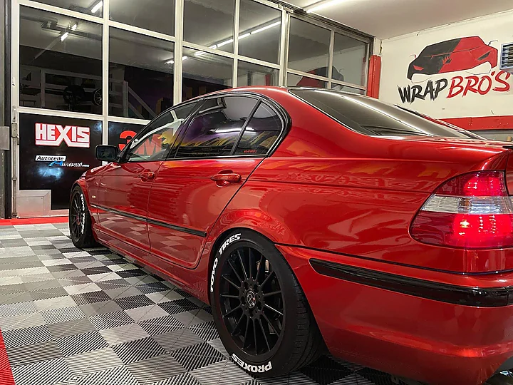 BMW E46 330, Folierung, Bild 7