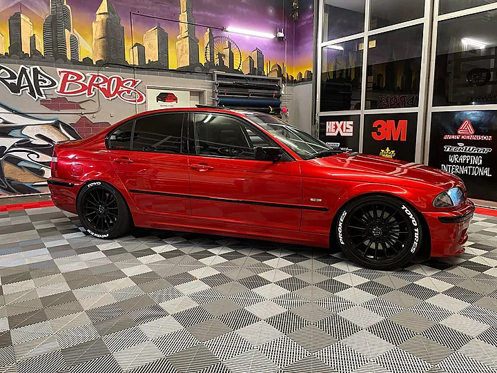 BMW E46 330, Folierung, Bild 8