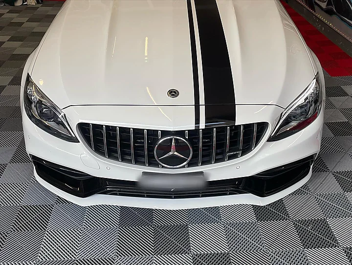 Mercedes-AMG C63 S, Chrome Delete + Beschriftung, Bild 1