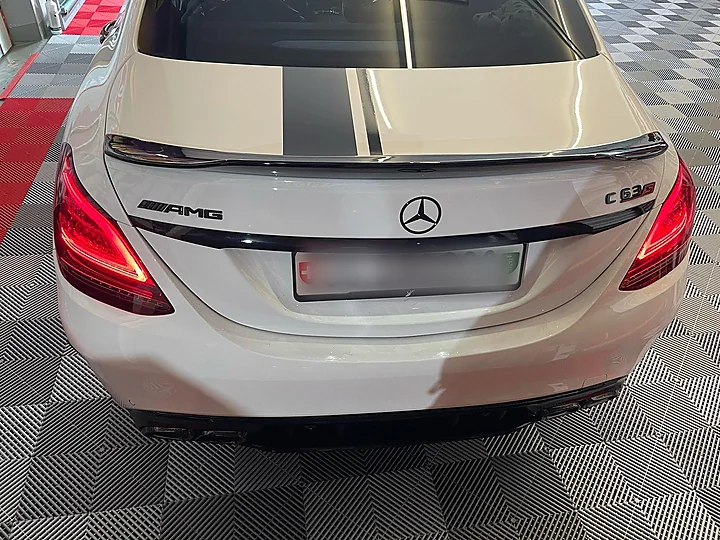 Mercedes-AMG C63 S, Chrome Delete + Beschriftung, Bild 4