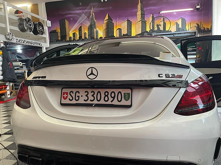 Mercedes-AMG C63 S, Chrome Delete + Beschriftung, Bild 5