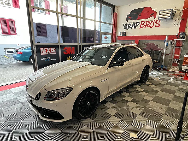 Mercedes-AMG C63 S, Chrome Delete + Beschriftung, Bild 7