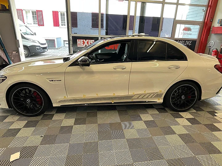 Mercedes-AMG C63 S, Chrome Delete + Beschriftung, Bild 8
