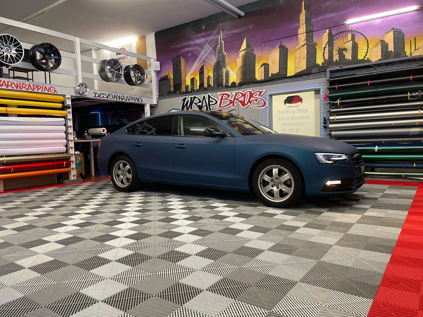 Audi A5, Folierung