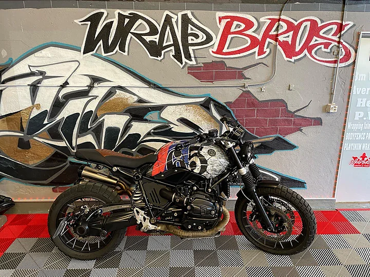 BMW R nineT Scrambler (Motorrad), Motorradfolierung + Design, Bild 1