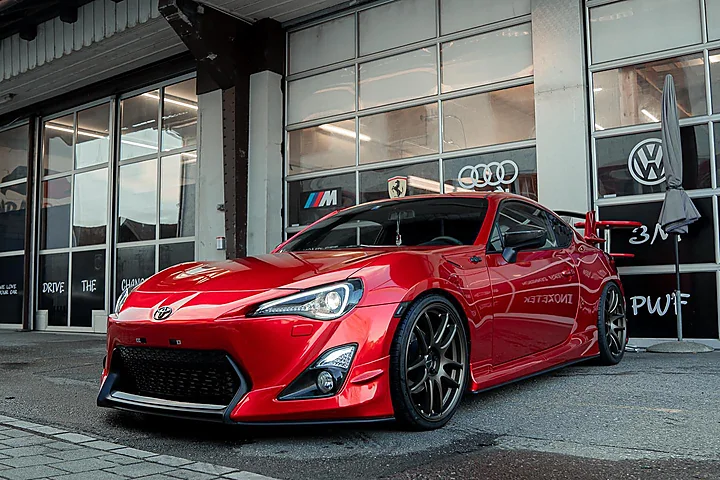 Toyota GT86, Folierung, Bild 9