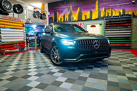 Mercedes-AMG GLC 43, Folierung + Lackierung von WrapBro's