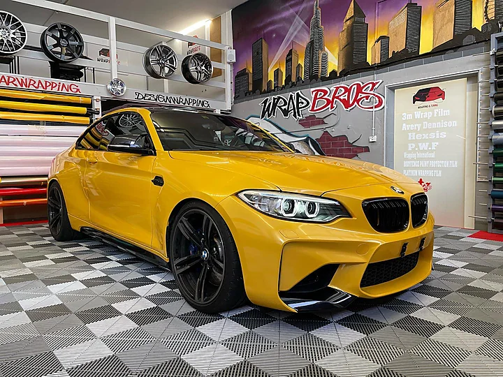 BMW M2, Folierung, Bild 1