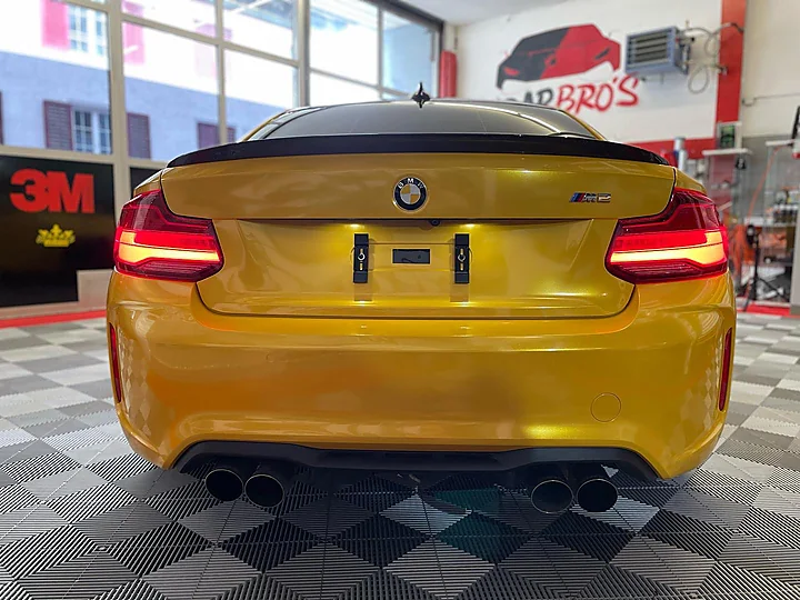 BMW M2, Folierung, Bild 3
