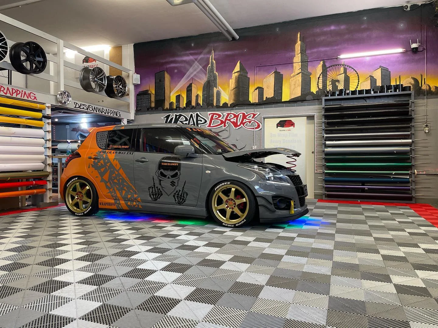 Suzuki Swift Sport, Designfolierung