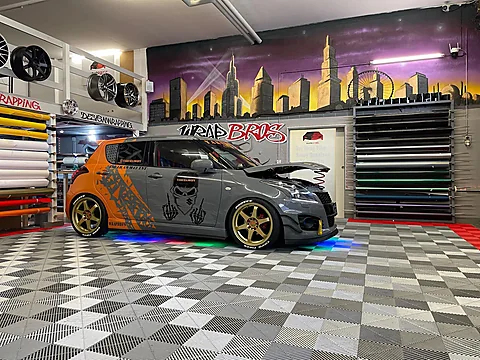 Suzuki Swift Sport, Designfolierung von WrapBro's