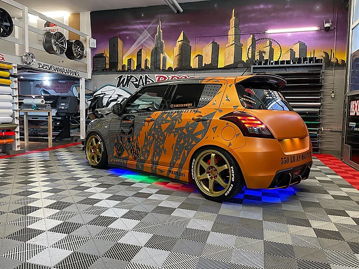Suzuki Swift Sport, Designfolierung, Bild 4