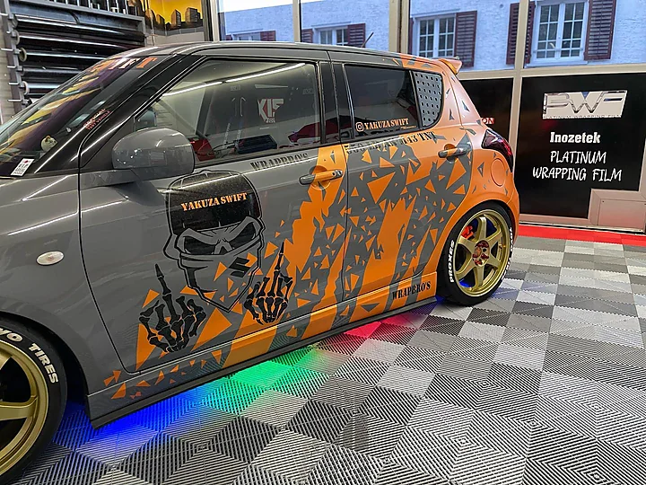 Suzuki Swift Sport, Designfolierung, Bild 5