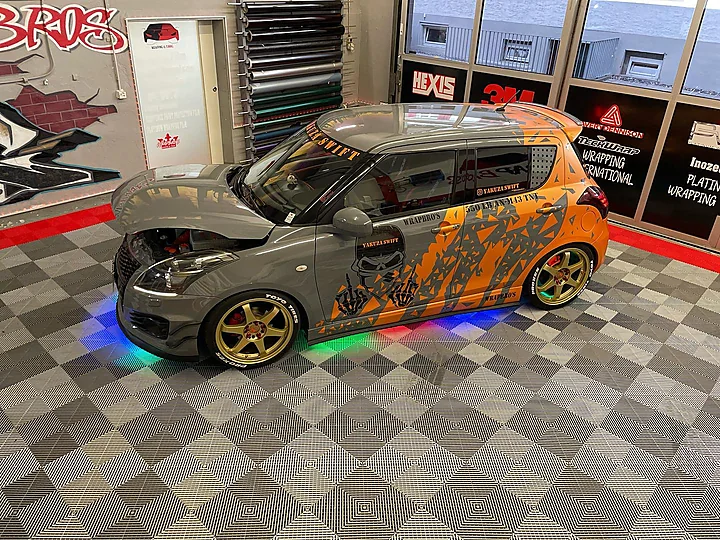 Suzuki Swift Sport, Designfolierung, Bild 9