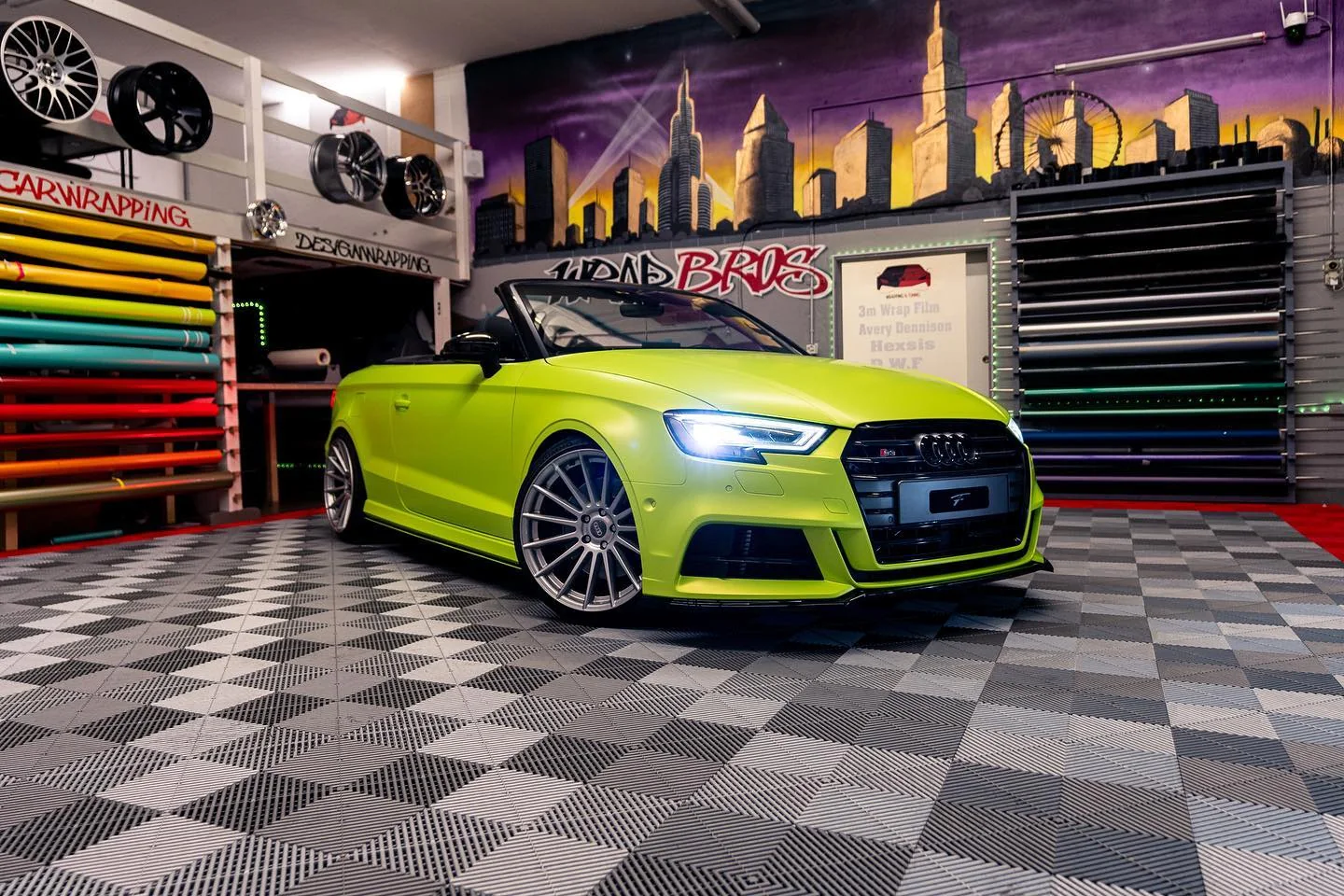 Audi S3, Folierung