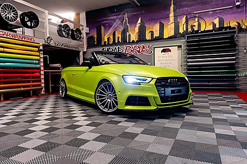 Audi S3, Folierung von WrapBro's