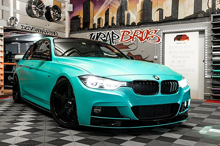 BMW 340i, Folierung, Bild 3