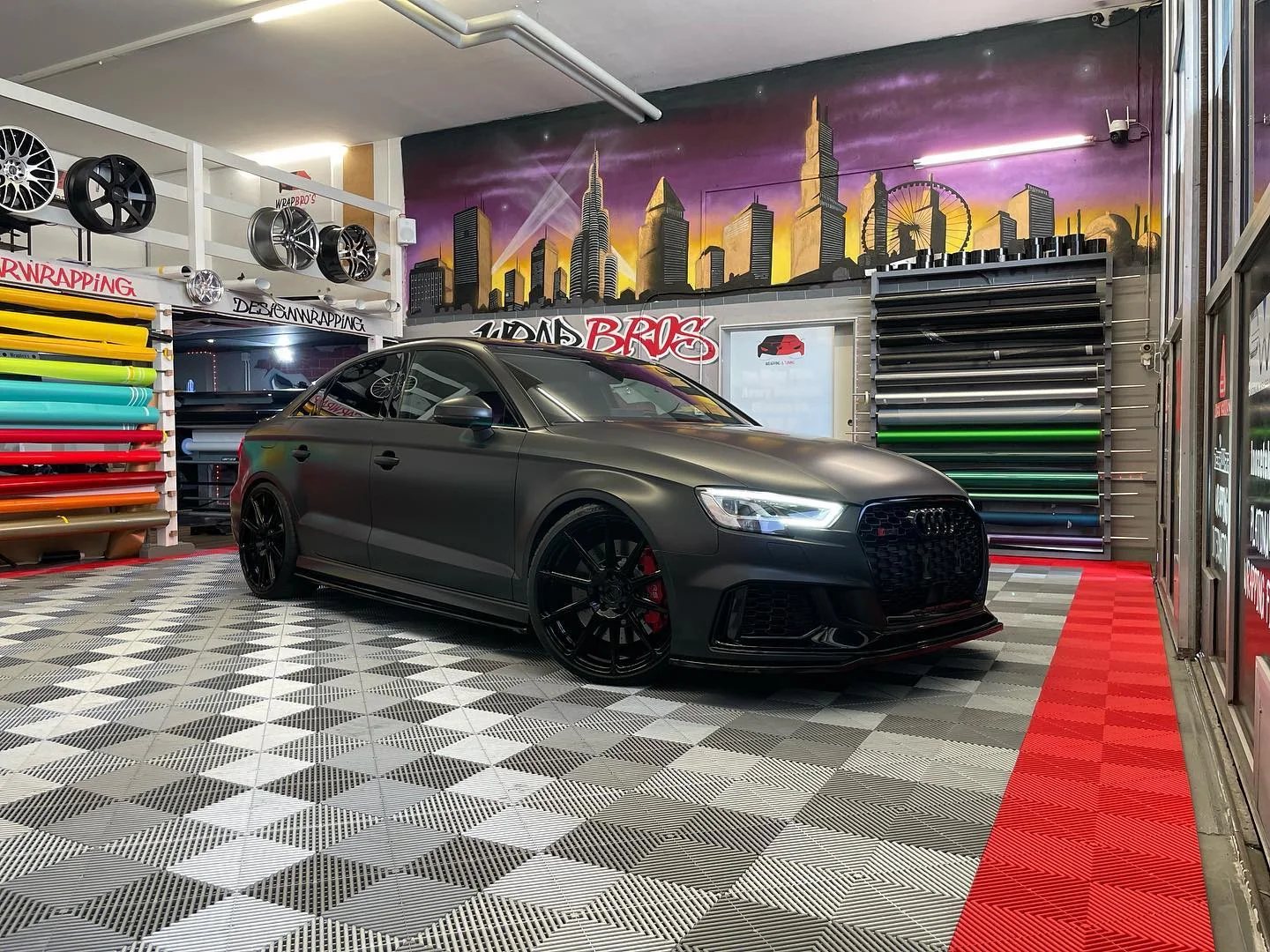 Audi RS3 Sedan, Folierung
