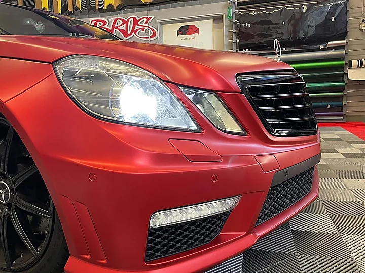 Mercedes-AMG E63, Folierung, Bild 3