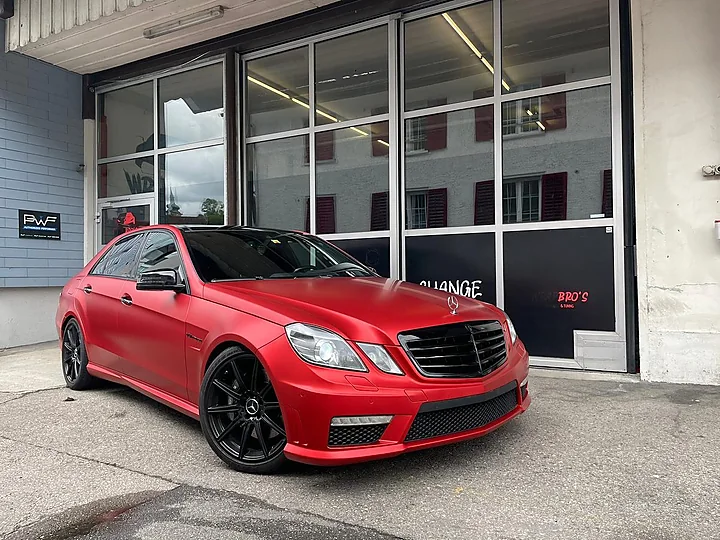 Mercedes-AMG E63, Folierung, Bild 6