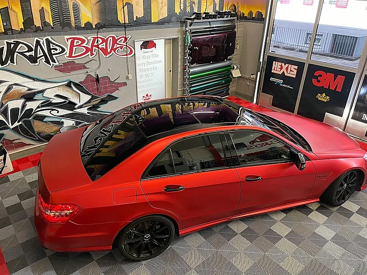 Mercedes-AMG E63, Folierung, Bild 7