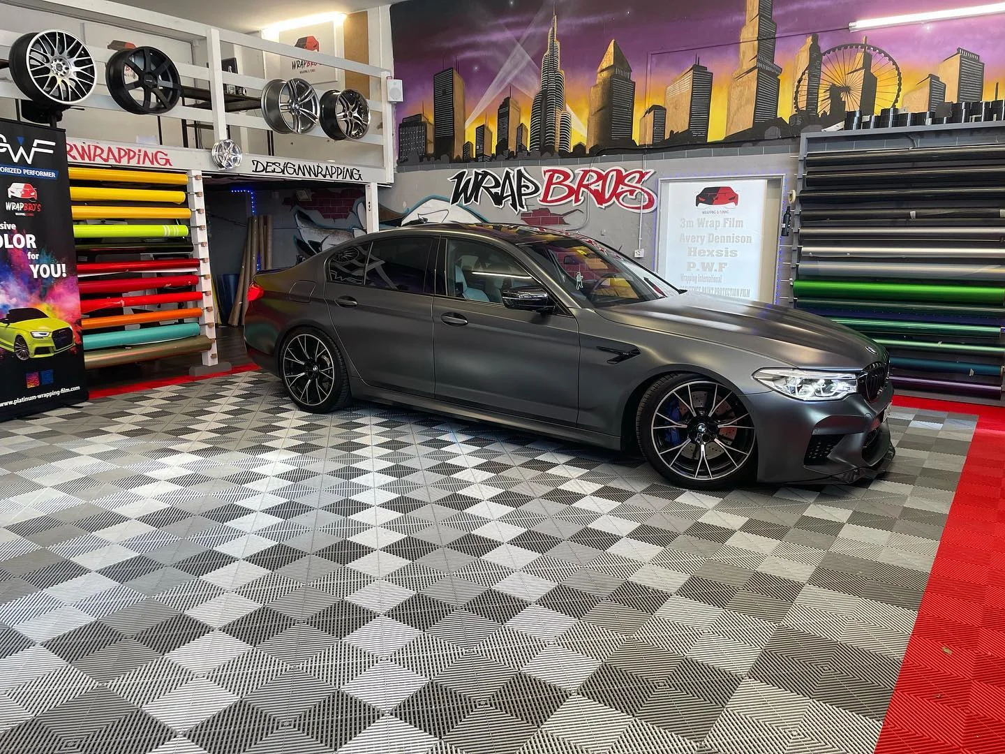 BMW M5 F90 Competition, Folierung
