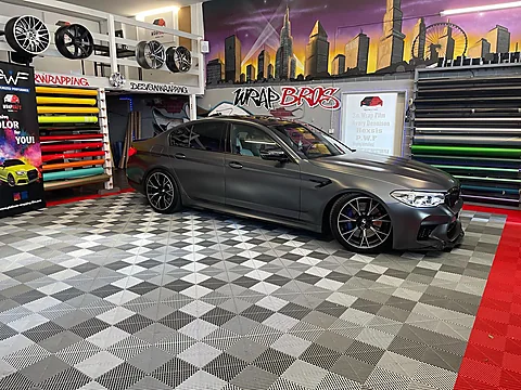 BMW M5 F90 Competition, Folierung von WrapBro's