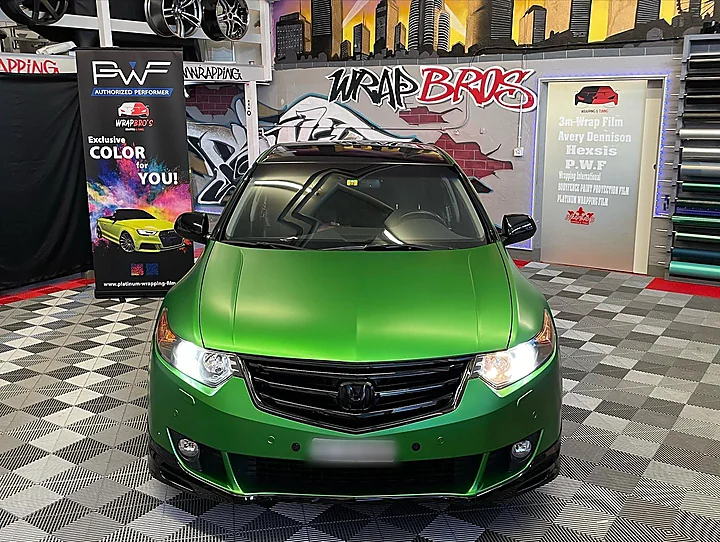 Honda Accord Type S, Designfolierung + Lackierung + Tönung, Bild 1