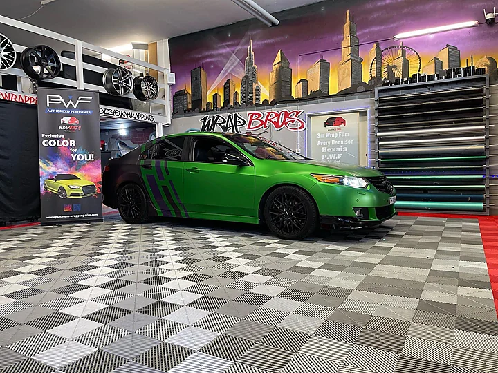 Honda Accord Type S, Designfolierung + Lackierung + Tönung, Bild 7