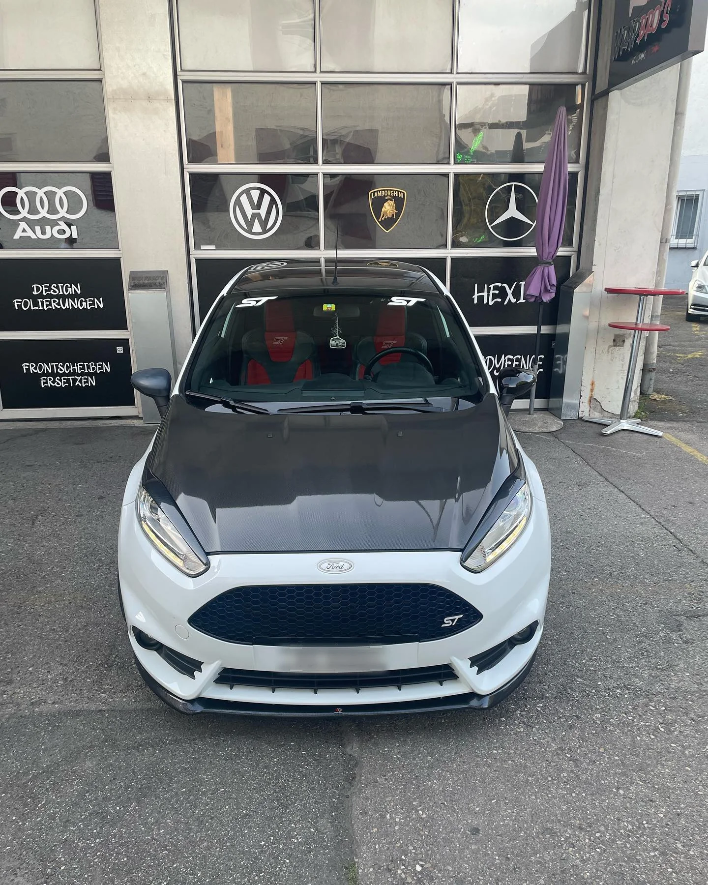 Ford Fiesta, Teilfolierung
