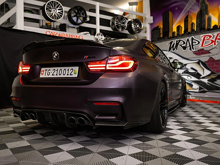 BMW M4, Folierung, Bild 7