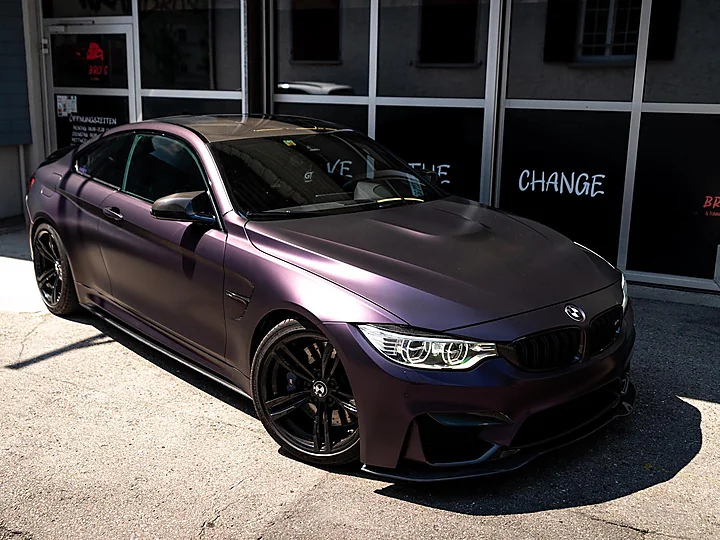 BMW M4, Folierung, Bild 8