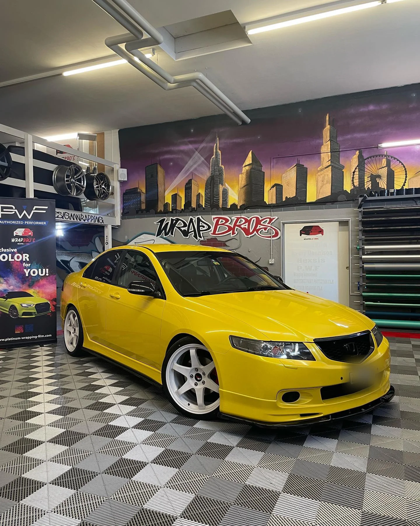 Honda Accord Type S, Folierung