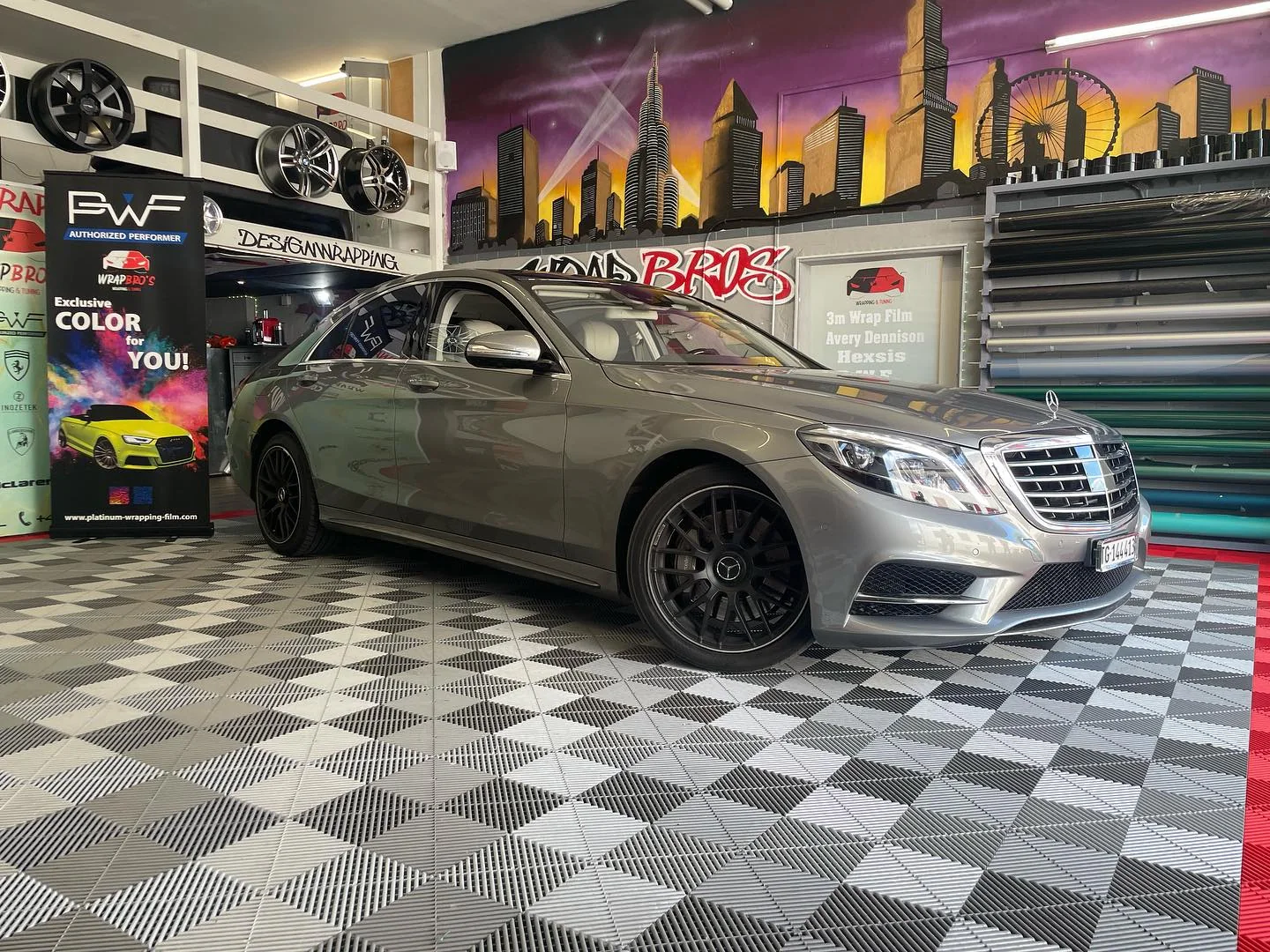Mercedes-Benz S500, Tönung