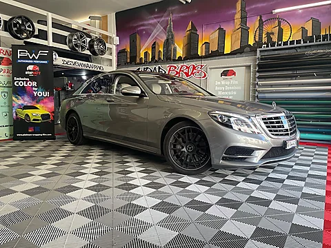 Mercedes-Benz S500, Tönung von WrapBro's