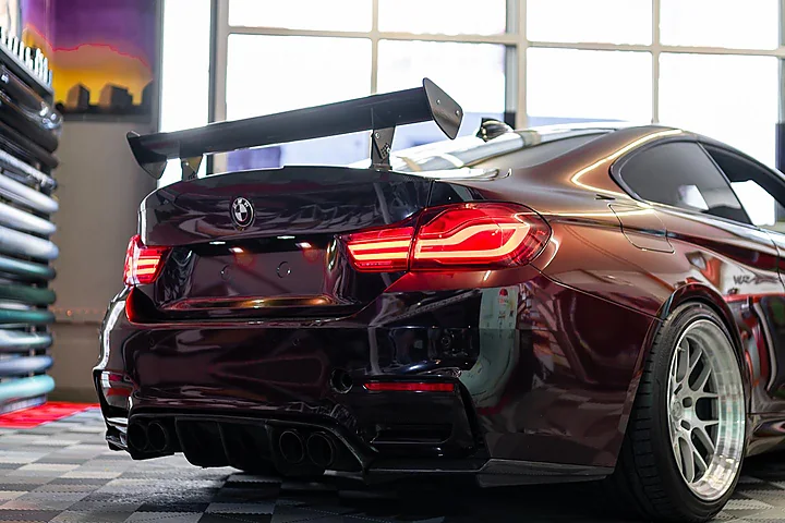 BMW M4, Folierung + Felgen, Bild 2
