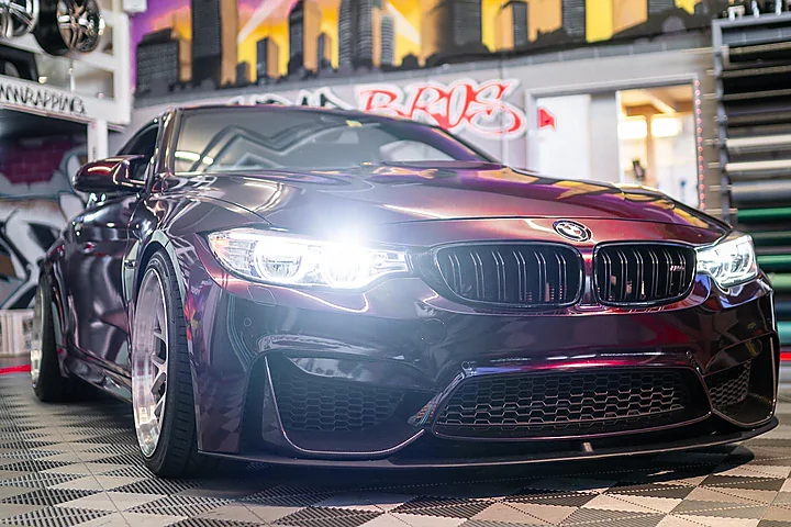 BMW M4, Folierung + Felgen, Bild 5