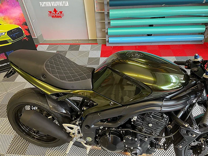 Triumph Speed Triple (Motorrad), Motorradfolierung, Bild 1