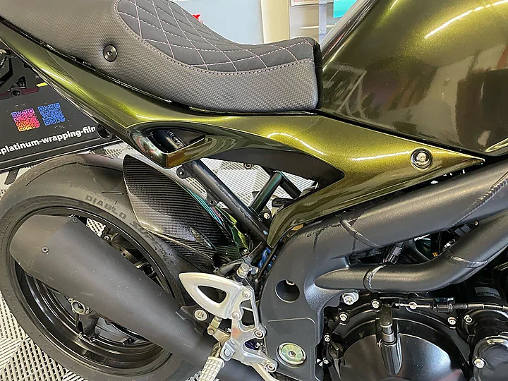 Triumph Speed Triple (Motorrad), Motorradfolierung, Bild 2