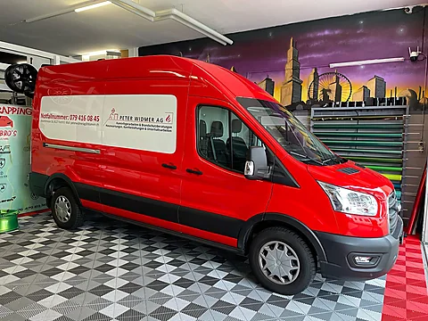 Ford Transit (Firmenfahrzeug), Folierung + Beschriftung von WrapBro's