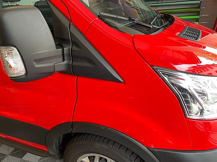Ford Transit (Firmenfahrzeug), Folierung + Beschriftung, Bild 2