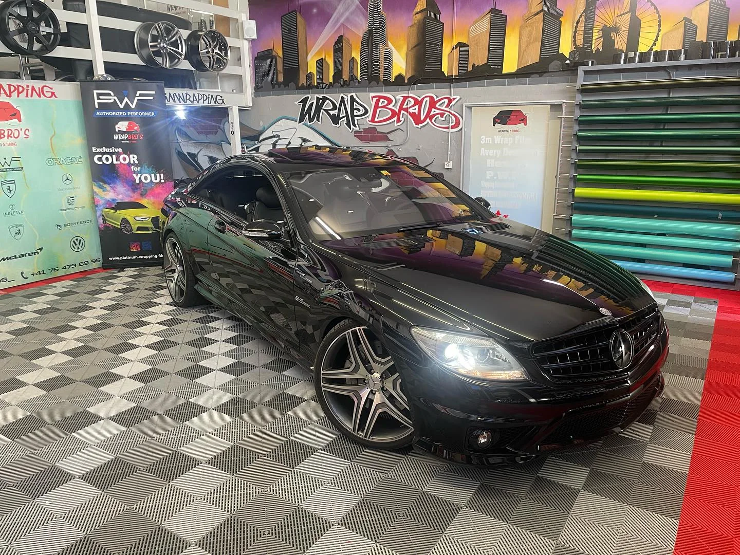 Mercedes-Benz CL 63 AMG, Folierung
