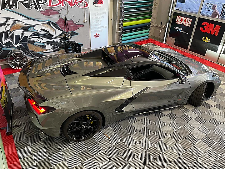 Chevrolet Corvette Stingray, Teilfolierung, Bild 6