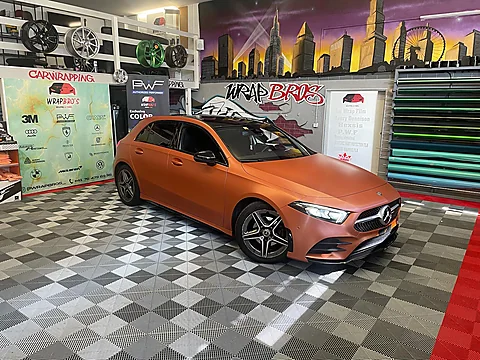 Mercedes-Benz A-Klasse, Folierung von WrapBro's